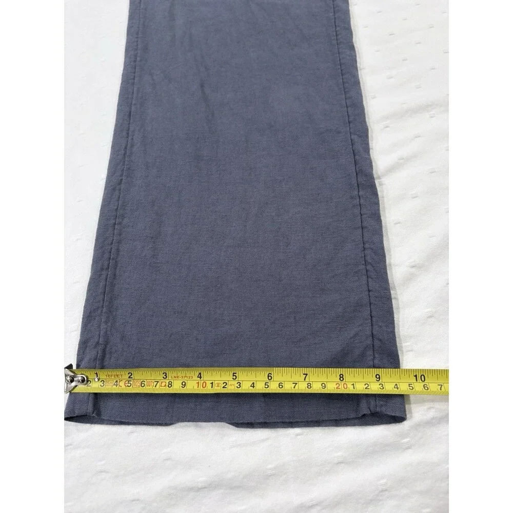 Aritzia The Group by Babaton Sontag Linen Pant Admiral Blue XS Women
